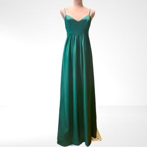 Amanda Uprichard Green Maxi Dress